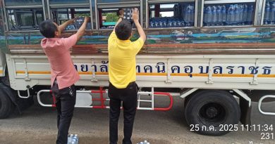วันที่ 25 กรกฎาคม 2568 แผนกวิชาอิเล็กทรอนิกส์ ร่วมบริจาคนำดื่ม ผ่านทางวิทยาเทคนิคอุบลราชธานี เพื่อนำส่ง ศูนย์อพยพชั่วคราว วิทยาลัยเทคนิคกันทรลักษ์